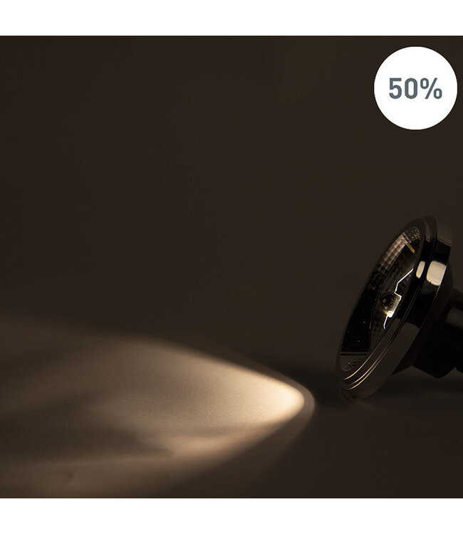 GU10 AR111 LED Spot 11w, 700 Lumen, Dim To Warm, 24°, dimmbar, 2 Jahre Garantie