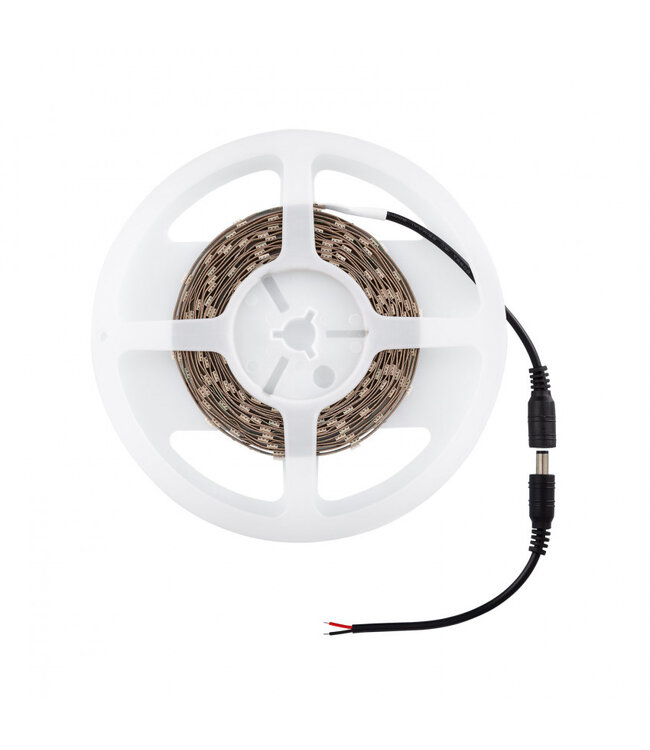 Led Strip ROL 5 Meter 5050SMD, 6,4w/m, 30 led/m, 700Lm/m, 6000K Tageslichtweiß, 12v, IP20, 10mm, 2 Jahre Garantie