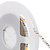 Led Strip ROL 5 Meter 5050SMD, 12,6w/m, 60 led/m, 1200Lm/m, 6000K Tageslichtweiß, 12v, IP20, 10mm, 2 Jahre Garantie