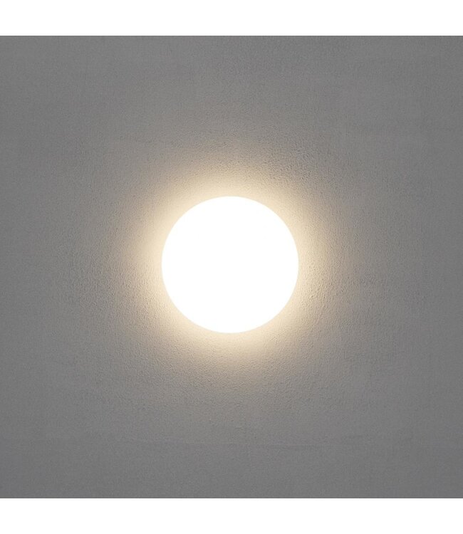 Led Plafonnière 12w, 1100 Lumen, 3000K Warm Wit, IP44, Ø250mm, 2 jaar garantie