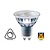 GU10 5,5w, 380 Lumen, 2200K Flame, Glas, Dimbaar 2 Jaar Garantie