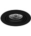Led-Spot-Leuchte Schwarz, tief, schwenkbar, IP20, Klicksystem. Sägegröße 72mm