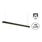 Led Linear Lampe 120cm, 30w, 3000 Lumen (100lm/w), 4000K Neutralweiß, Schwarzes Gehäuse, 3 Jahre Garantie