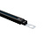 1 Phase Schiene 2 Draht Schwarz, 1 Meter