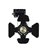 1 Fase Rail armatuur SpotLight met GU10 Fitting, Zwartkleurige behuizing