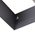Trimless Einbaustrahler, Lochgröße 300x157mm, schwarz, inkl. Stuckrand (2x GU10 AR111 Spot)