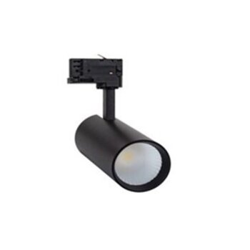 3 Phasen Schienenspot Schwarz