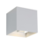 LED-Wandleuchte Cube 2x3 Watt, 2x 270 Lumen, dimmbar, IP65, Weiß, 2 Jahre Garantie