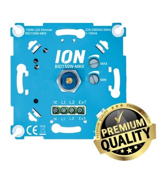 ION Unterputz-LED-Dimmer | 0,3-150 Watt