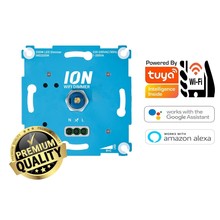 ION Wifi Inbouw LED Dimmer 0.3-200 Watt | Zonder Nul-Draad | Werkt via Tuya App / Google Assistant / Amazon Alexa