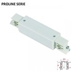 Proline Serie - 3-Phasen-Schiene 4-Leiter-Klemmenblock MITTE - Weiß