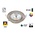 Inbouw LED Spot 5w Flat, 450 Lumen, 2500K, Kantelbaar, IP54, CRI90, Staal Armatuur, Gatmaat 75mm, 2 Jaar Garantie