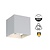 LED Wandlamp Cube 2x3 Watt, 2x 270 Lumen, Dimbaar, IP65, Wit, 2 Jaar Garantie