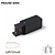 Proline Serie - 3 Fase Rail 4 Wire Aansluitblok LINKS - Zwart