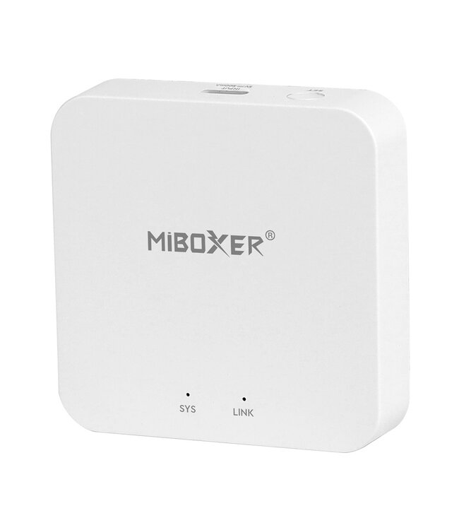 MiBoxer 2.4Hz Gateway Wifi Box, Werkt met Google Assistant of Amazon Alexa