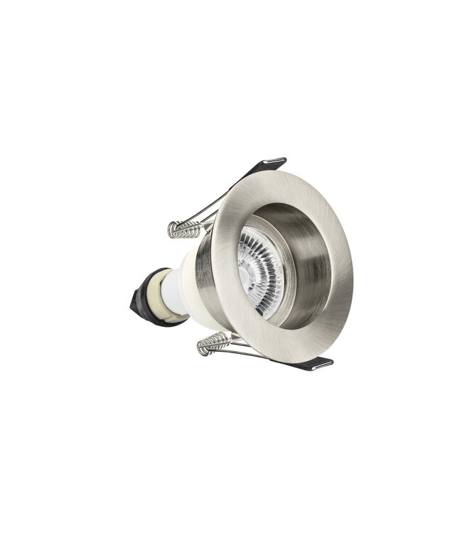 Led-Spot-Leuchte vertieft Stahl, IP65, inkl. GU10-Armatur