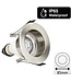 Led-Spot-Leuchte vertieft Stahl, IP65, inkl. GU10-Armatur