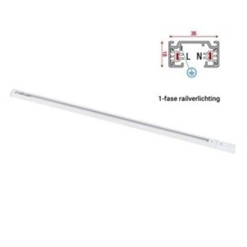 1 Fase Rail Systeem Wit