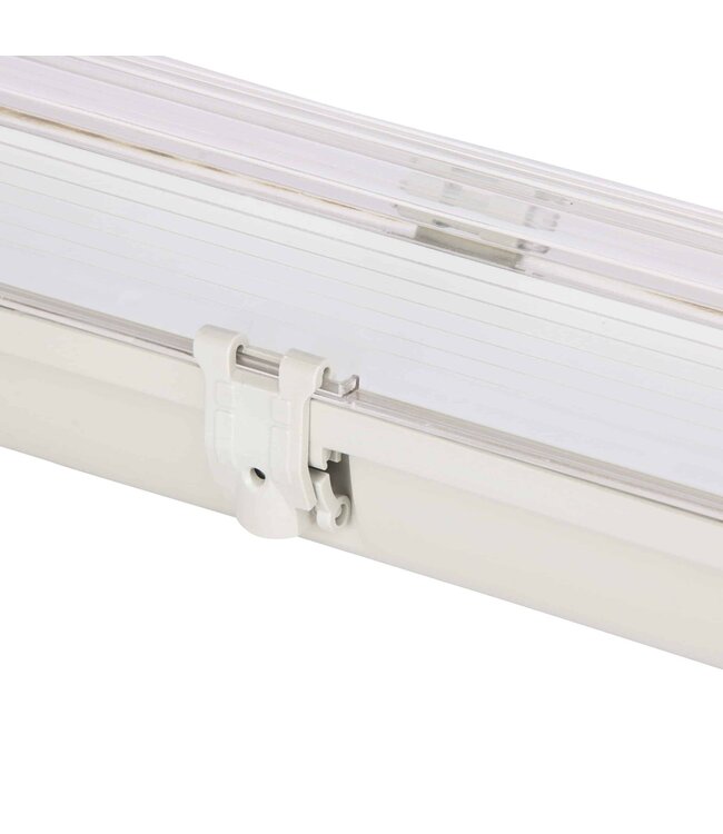 Komplette LED TL Leuchte 150cm 18/20/25W, CCT Schalter 3000K/4000K/6000K, 2520-3500 Lumen (140Lm/w), IP65, Inkl. 1x LED Röhre, 3 Jahre Garantie