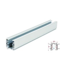 3-Phasen-Schiene 4-Leiter weiß - bis zu 2 Meter verfügbar