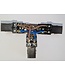 Universele 3 Fase Rail 4 Wire T-Verbinding - LINKS - BINNENLIJN en BUITENLIJN - Wit