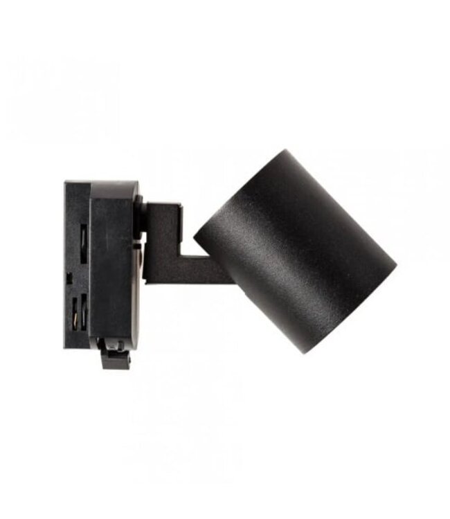 1 Fase Rail Spot Compact | GU10 Fitting | Zwartkleurige behuizing