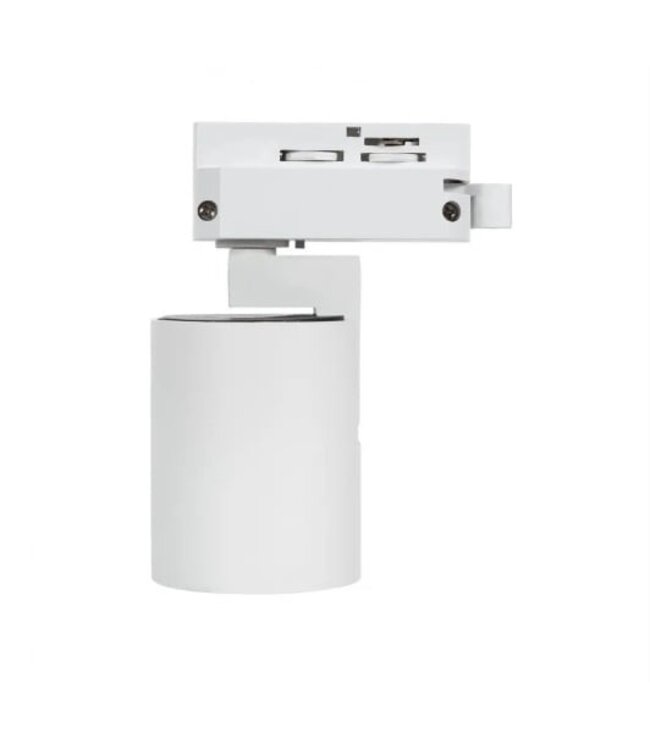 1-Phasen-Schienenstrahler Compact | GU10-Fassung | Weißes Gehäuse