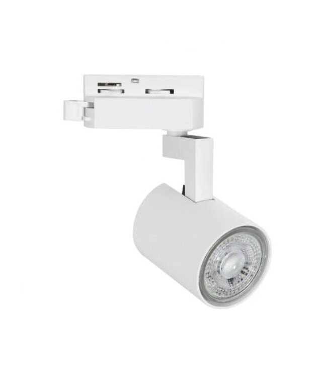 1-Phasen-Schienenstrahler Compact | GU10-Fassung | Weißes Gehäuse