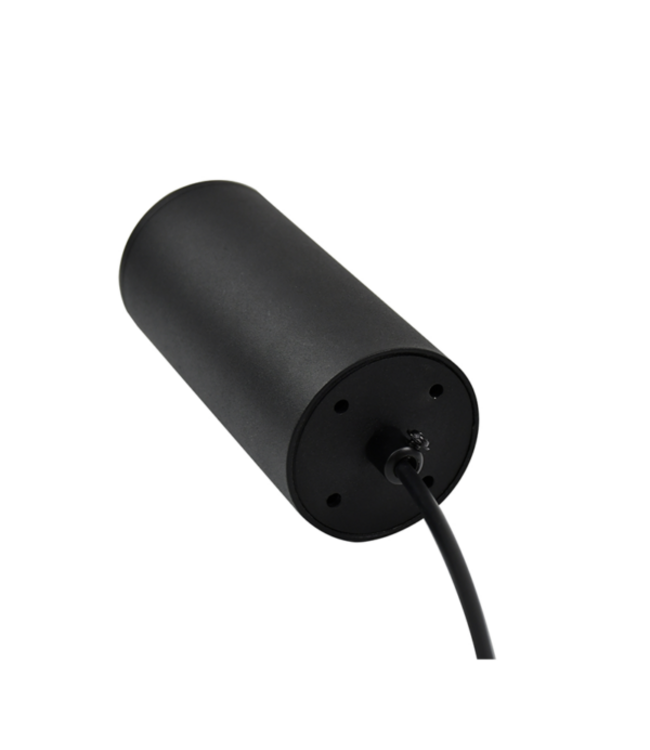 1-Phasen-Schienen-Hängelampe Schwarz, Kabellänge 150 cm, mit GU10-Fassung