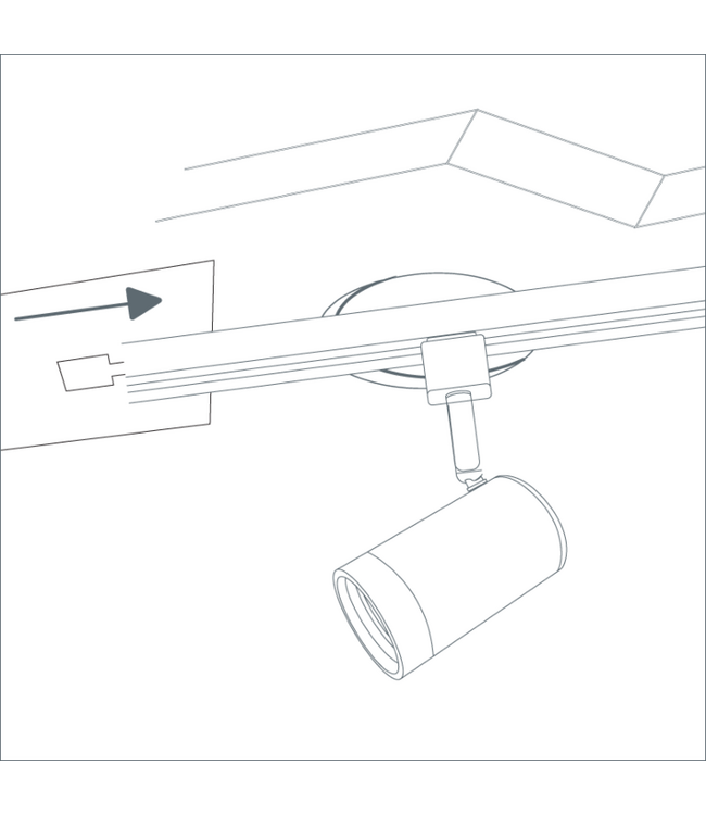 Quadratische Abdeckplatte Schwarz – 10 x 10 cm