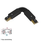 1-Phasen-Schiene 2-adriges FLEX-Verbindungsstück – Schwarz