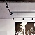 1 Fase Rail Spot 10w, 820 Lumen, CCT-Switch (3000K/4000K/6000K), CRI90, Incl. UGR Filter, Zwartkleurige behuizing, 3 Jaar Garantie
