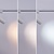1 Fase Rail Spot 10w, 820 Lumen, CCT-Switch (3000K/4000K/6000K), CRI90, Incl. UGR Filter, Witkleurige behuizing, 3 Jaar Garantie