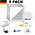 5 PACK - Back-Lit UGR19 LED-Panel 62x 62 cm, 34 W, 4080 Lumen (120 lm/W), Farbwechsel (3000/4000/6000 K), flimmerfreier Philips LED-Treiber, steckerfertig, 3 Jahre Garantie
