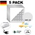 5 PACK - Back-lit UGR19 LED Paneel 62x62cm, 34W, 4080 Lumen (120lm/w), Color Switch (3000/4000/6000K), Flikkervrije Philips LED Driver, Stekkerklaar, 3 Jaar Garantie