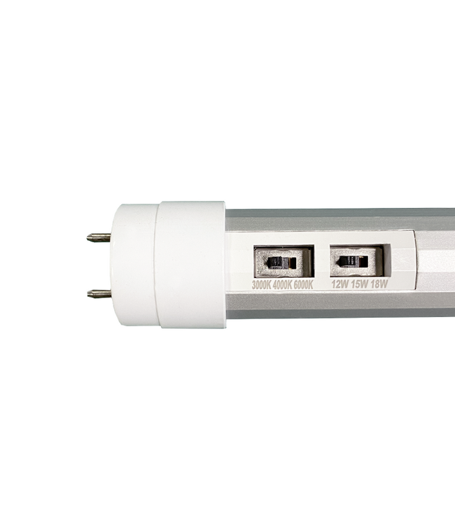 Led-Röhre 120cm, Wattzahl Schalter 12/16/20w, CCT Schalter 3000K/4000K/6000K, 1680-2800 Lumen (140Lm/w), 3 Jahre Garantie