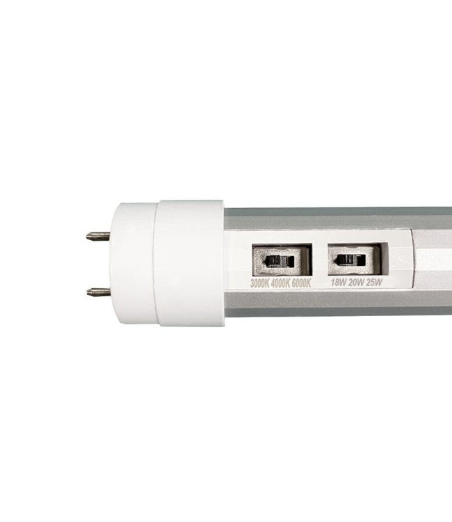 Led-Röhre 150cm, Wattstufenschalter 18/20/25w, CCT-Schalter 3000K/4000K/6000K, 2520-3500 Lumen (140Lm/w), 3 Jahre Garantie