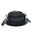 Einbau-LED-Spot 6 W Flat, 400 Lumen, CCT-Schalter (2700 K/3000 K/4000 K), schwenkbar, IP65, dimmbar, CRI90, schwarze Leuchte, Lochgröße 68–72 mm, 2 Jahre Garantie