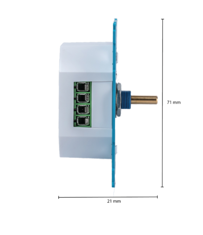 Einbau-LED-Dimmer | 0,3–600 Watt | Mit Boost-Funktion | Für höhere Belastungen geeignet