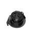 Einbau-LED-Spot 5/7 W Luxus, 475/665 Lumen, CCT (2700 K/3000 K/4000 K), schwenkbar, IP65, dimmbar, schwarze Leuchte, Lochgröße 70 mm, 3 Jahre Garantie