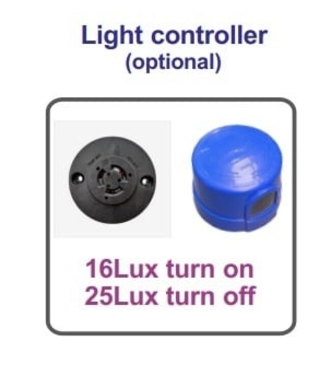Premium-LED-Straßenbeleuchtung 150 W, mit Tageslichtsensor, 25500 Lm (170 lm/W), 4000 K neutralweiß, Sosen LED-Treiber, IP66, IK10, 3 Jahre Garantie