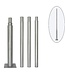 4 Meter Lichtmast / Lantaarnpaal - GRIJS -  Max. tot 5 Meter verlengen