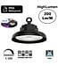 High-Lumen-High-Bay-LED-UFO 70 W/100 W, 14.000–20.000 Lumen, IP65, 1–10 V dimmbar, Philips LED-Treiber, 5 Jahre Garantie