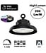 High-Lumen-High-Bay-LED-UFO 70 W/100 W, 14.000–20.000 Lumen, IP65, 1–10 V dimmbar, Philips LED-Treiber, 5 Jahre Garantie
