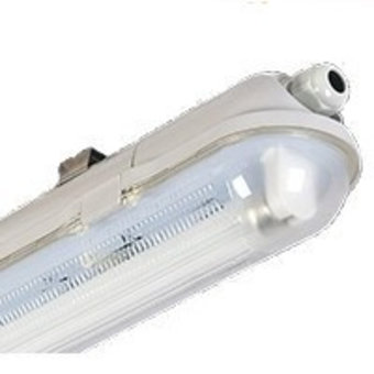 Led Tube Armatuur 60cm, IP65 Waterbestendig (1 Tube)