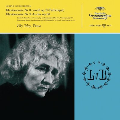 Analogphonic ELLY NEY - BEETHOVEN: PIANO SONATAS NOS. 8, 14, 23, 31