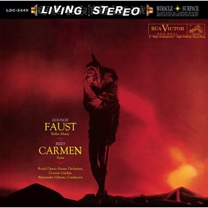 Analogue Productions ALEXANDER GIBSON - GOUNOD: FAUST, BALLET MUSIC & BIZET: CARMEN, SUITE