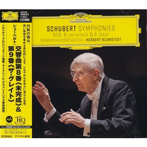 Universal Japan HERBERT BLOMSTEDT & GEWANDHAUSORCHESTER - SCHUBERT: SYMPHONIES NOS.8 & 9