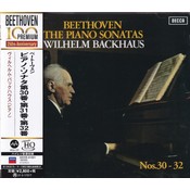 Universal Japan WILHELM BACKHAUS – BEETHOVEN: THE PIANO SONATAS NOS. 30 - 32