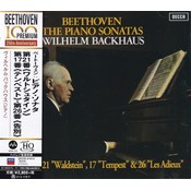 Universal Japan WILHELM BACKHAUS – BEETHOVEN: PIANO SONATAS NOS. 21, 17 & 26